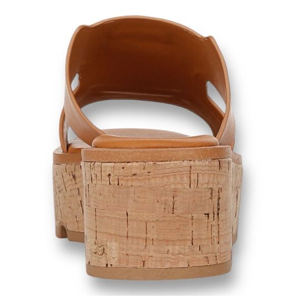 FRANCO SARTO Women’s Hesta Platform Sandals in the Size 9 in Tan Color - Picture 7 of 8